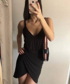 Mini black dress