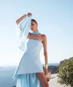 Daylily Light blue dress