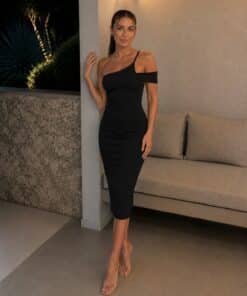 Gina black dress